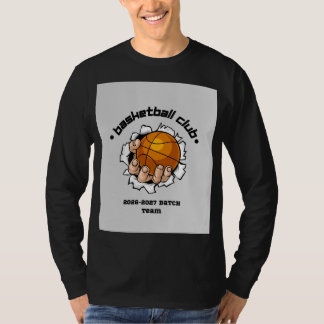 大人用バスケットボール フルスリーブTシャツ Tシャツ