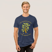 大人用CDLS一緒に成長するTシャツ トライブレンドTシャツ (正面全面)