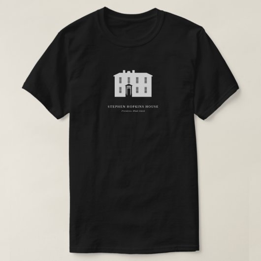 大人用Tシャツ — スティーブン・ホプキンス・ハウス Tシャツ (デザイン正面)