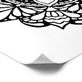 大人着色曼荼羅ポスター ポスター (角)