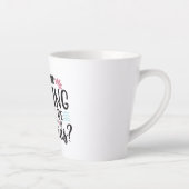 大人終わり！人魚になってもいい？ カフェラテマグ (右)