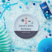 大人航海のまたは子供のための誕生日プレート ペーパープレート (パーティー)