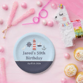 大人航海のまたは子供のための誕生日プレート ペーパープレート (パーティー)