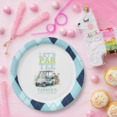 大人誕生日パルティーゴパーソナライズされたルフ ペーパープレート (パーティー)