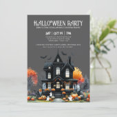 大人限定のハロウィンパーティー・ホラー・ハウス 招待状 (スタンド正面)