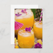 ***大人限定*** パーティーの招待状 すべての楽しい行事に 招待状 (正面/裏面)