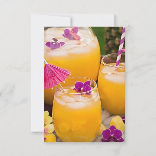 ***大人限定*** パーティー招待状 すべての楽しい行事に 招待状 (正面)