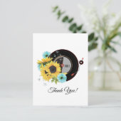大人音楽，レコードサンキューカード ポストカード (スタンド正面)