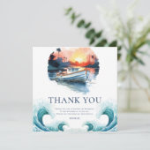 大人魚釣り誕生会 サンキューカード (スタンド正面)