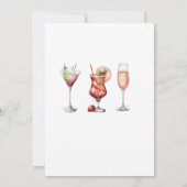 大人40歳のパーティーを始めよう 招待状 (裏面)