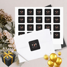 大人40歳のパーティーを始める スクエアシール