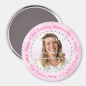 大人、子供または買1に対するBULK Partyの好意 マグネット (正面/裏面)