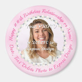 大人、子供または買1に対するBULK Partyの好意 マグネット (正面)