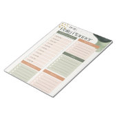 大人ADHDデイリープランナー ノートパッド (アングル)