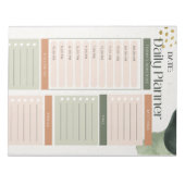 大人ADHDデイリープランナー ノートパッド (正面)