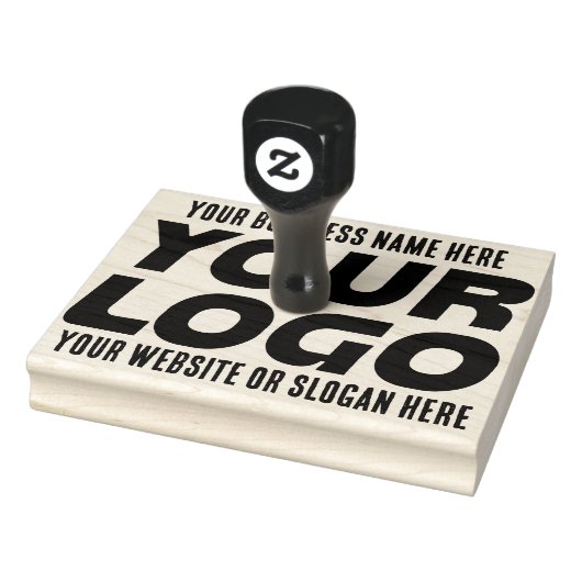 大企業のロゴ、名前、Webサイト、スローガン ラバースタンプ (スタンプ)