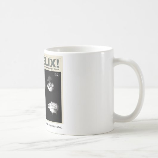 大会のFelixのマグ コーヒーマグカップ (右)