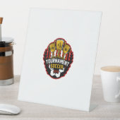 大会サッカー 台座サイン (インサイチュ)