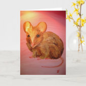 大会ピート!  挨拶状 カード (黄色い花)