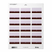 大住所 シール:: PURE 1 ラベル (フルシート)