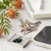 大佐のセオドア・ルーズベルト(litho)ポートレート キーホルダー (側面)