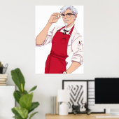 大佐サンダース ポスター (ホームオフィス)