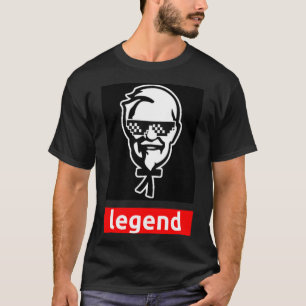 大佐サンダース – 有名な姿レジェンドクラシックT-S Tシャツ