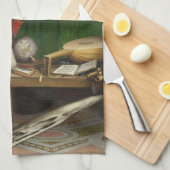 大使の若い者ホルベイン キッチンタオル (四つ折り)