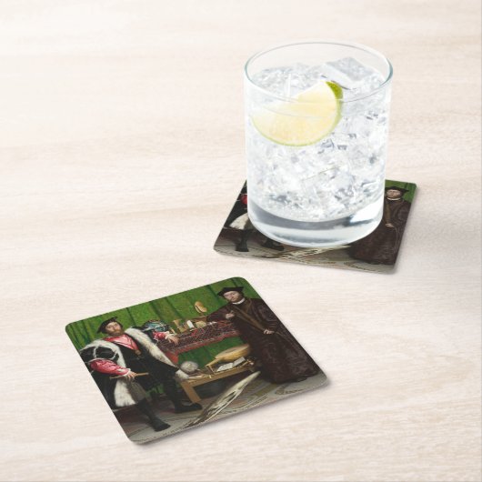 大使の若い者ホルベイン スクエアペーパーコースター (インサイチュ)