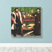 大使達、1533年 キャンバスプリント (インサイチュ (ウッドフロア))