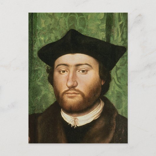 大使達、1533年 ポストカード (正面)