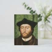 大使達、1533年 ポストカード (スタンド正面)