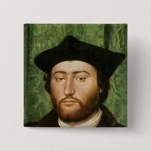 大使1533年 缶バッジ (正面)