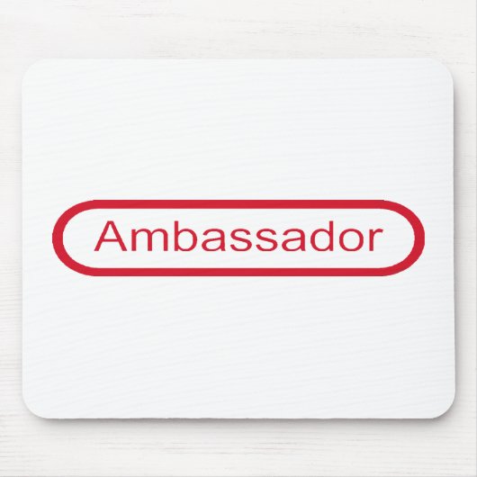 大使 マウスパッド (正面)