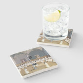 大修道院の姉妹 ストーンコースター (横)