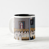 大修道院の姉妹 ツートーンマグカップ (正面左)