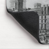 大修道院の聖者Genevieve、パリ マウスパッド (コーナー)