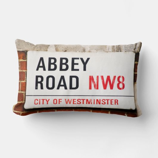 大修道院の道のスタジオのロンドンの枕 ランバークッション (正面)