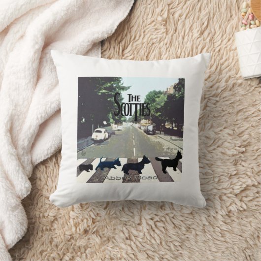 大修道院の道 クッション (ブランケット)