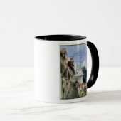 大修道院St Amand、ルーアン(w/c、bodycolourおよび鉛筆 マグカップ (正面右)