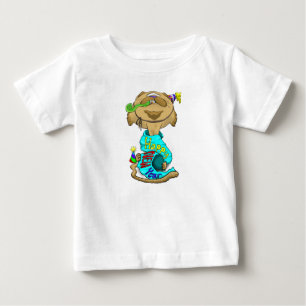 大元旦の猫 ベビーTシャツ
