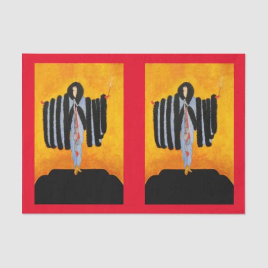 大入り口 薄葉紙 (正面)