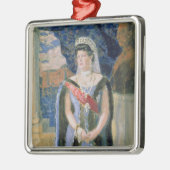 大公妃のマリアPavlovnaポートレート メタルオーナメント (左)