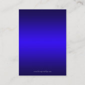 大公妃青いゲスト情報の名刺 名刺 (裏面)