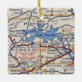 大内湖 セラミックオーナメント (正面)