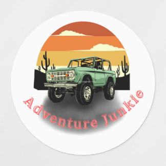 大円接着剤/防水ラベル ラベル