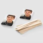 大写真テンプレート男性卒園式1件 ハンドファン (組立なし)