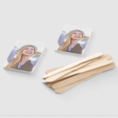 大写真テンプレート1回卒業式 ハンドファン (組立なし)