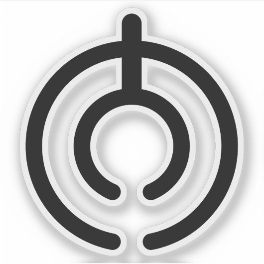 大分県のエンブレム シール (正面)