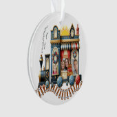 大切すべての行事フォトトレイン オーナメント (正面)